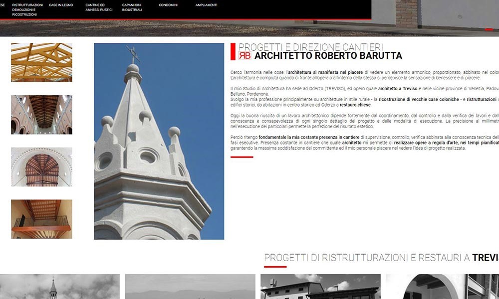 Architetto treviso barutta siti per professionisti Cerco architetto per ristrutturazione